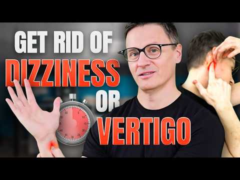 Stop Vertigo or Dizziness in 90 Seconds With 3 Acupressure Points