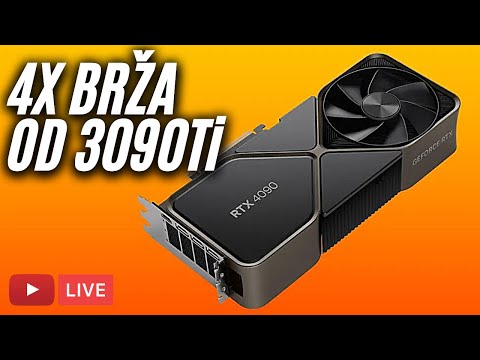 Moja reakcija na nove NVIDIA RTX 4000 karte - Isečak iz LIVE-a