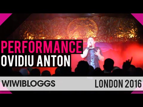 Ovidiu Anton Romania 2016 "Moment of Silence" LIVE at London Eurovision Party | wiwibloggs