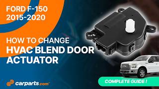 How to replace the HVAC Blend Door Actuator 2015 - 2020 Ford F-150 🚗