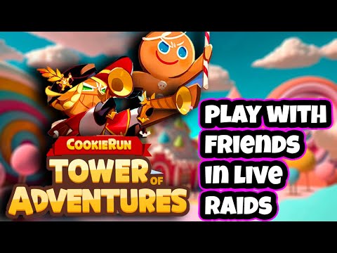 COOKIERUN TOWER OF ADVENTURE Live raids are awesome and you can play with friends beta gameplay - YouTube