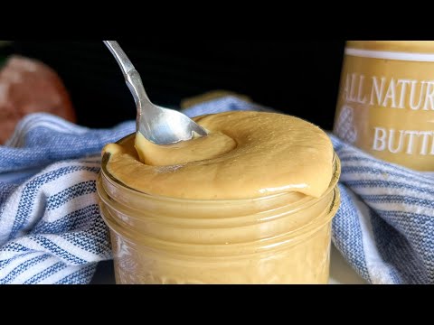 EASY Homemade Peanut Butter 🥜 🫙 - SO MUCH better than store bought!