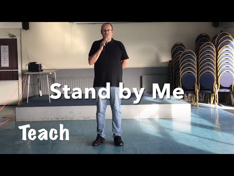 ABSOLUTE BEGINNER LINE DANCE LESSON 42 - Stand by Me - Part 1 - Full Teach