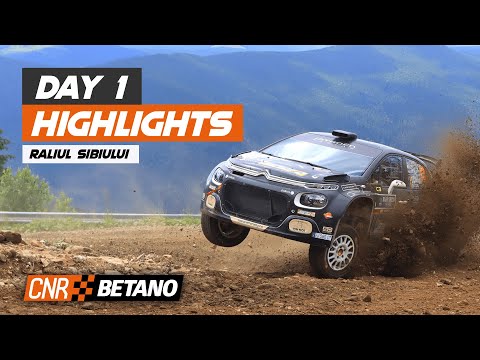 Campionatul Național de Raliuri Betano - Raliul Sibiului 2023 - Rezumat Ziua 1