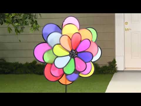 Giant Flower Wind Spinner | Walter Drake