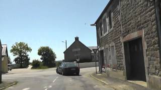 preview picture of video 'Driving Through Kergrist Moëlou, Côtes D'Armor, Brittany, France 1st June 2012'