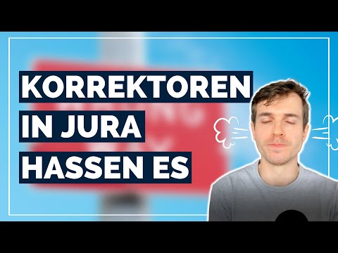 Jura-Studium: Korrektor*innen HASSEN diese 14 Dinge (#1 might surprise you) – endlich jura.