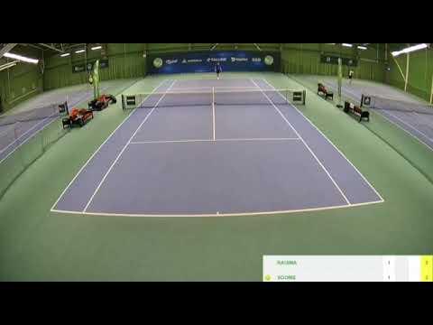 College Tennis Recruiting - Estonian Trophy Championship Singles R16, Indrek Soome - Kenneth Raisma