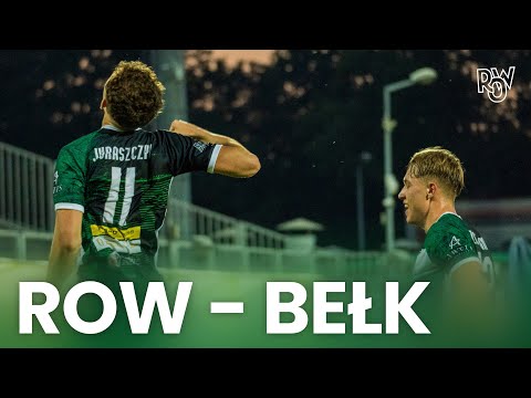 Fenomenalne przywitanie w Rybniku! | Skrót meczu ROW - Bełk 3:1 (0:0)