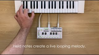 Video thumbnail for Arpeggio Features 1: Keyboard and Arpeggiator by Tangible Instruments