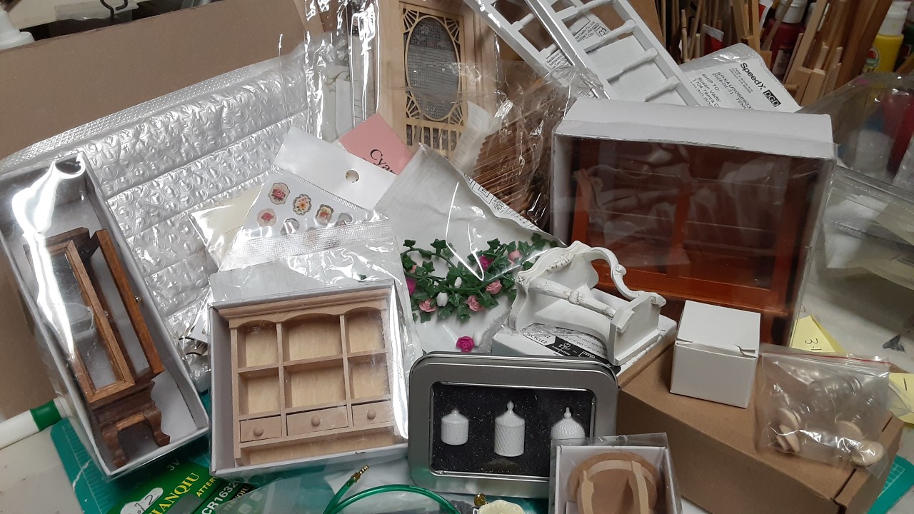 $150 HUGE TEMU HAUL - prt 1 - MINATURES & CRAFT SUPPLIES #dollhouseminiature #minis #siliconemolds