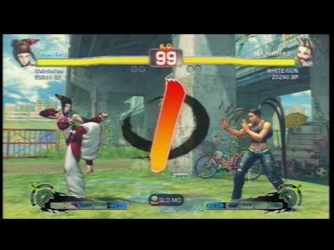 SSF4 [A vs A]: WeirdoNeo(#3 Juri) vs WHITE GUN(#4 Ibuki) Ep.89
