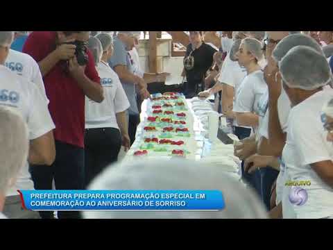 03/05/19 Prefeitura prepara programação especial em comemoração ao aniversário de Sorriso