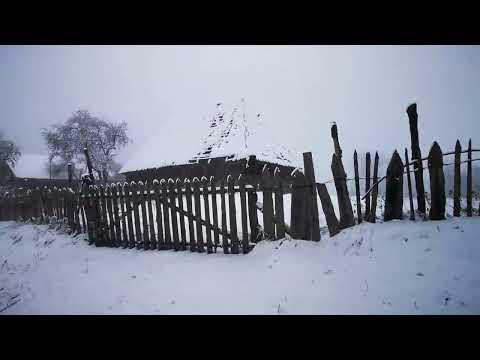 Vadu Dobrii, iarna, drumul pe Valea Runcului spre locul minunat