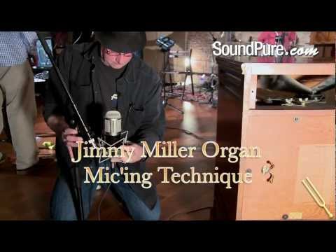 How to Mic a Hammond B3 Organ with a Leslie Speaker - Jimmy Miller Technique