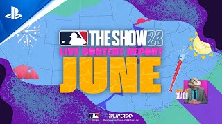 MLB The Show 23 - June Live Content Report Trailer