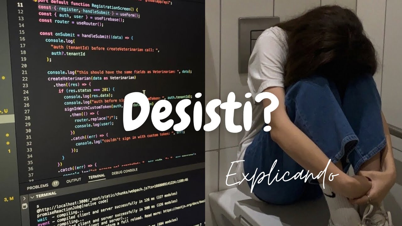 Desisti - explicando tudo + vlog