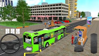 New Bus Game! Driving Through the City: Public Transport Simulator 2