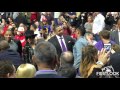 Beyonce And JayZ Attend The LA Clippers Vs The Golden State Warriors