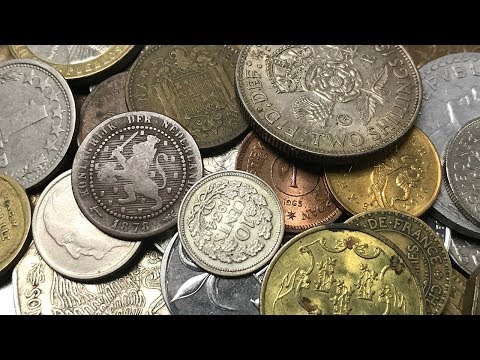 BIG SILVER MINE World Coin Loot Bag Half Pound Search - Bag #27