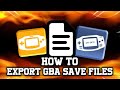 🤔|| How to export your GBA save files from John GBA Emulator to My Boy Emulator | 😃