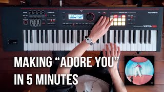 Video thumbnail for Making "Adore You" in 5 Minutes || With Roland XPS-30 by SineOscillation
