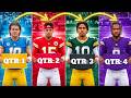 Madden BUT Every Quarter Is A NEW TEAM