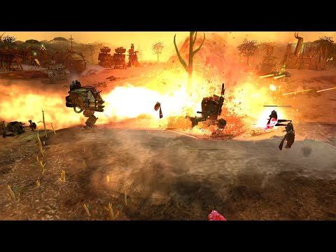 Bloodline Mod 2021: Iron Warriors + Thousand Sons vs Witch Hunters + Blood Angels vs Orks! Soulstorm