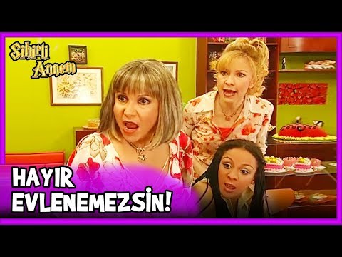 Betüş ve Eda, Dudu'nun Evlenmesini İstemiyor - Sihirli Annem 12. Bölüm