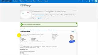 How to Customise Invoices on Xero #xero #accounting