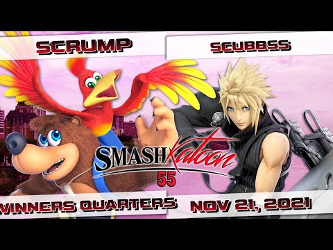 Scrump (Banjo) vs. Scubbss (Cloud) - Winners Quarters - Smashkatoon 55