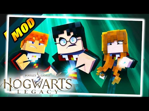 La Magia de HOWARTS LEGACY para MINECRAFT!! MOD YDM's Wizarding World Of Harry Potter ||1.19.2||