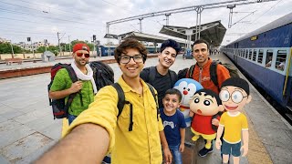 Indian Theft Simulator: Nobita & Shin-chan's Mega Mission to Meet Sourav Bhai! 🚗💨