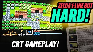Golden Axe Warrior CRT Gameplay - This Sega game is AMAZING, I'M SOLD!