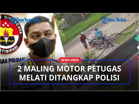 Akhirnya Dua Maling Motor Petugas Melati Pemko Medan Ditangkap Polisi, Rupanya Pernah Dilaporkan