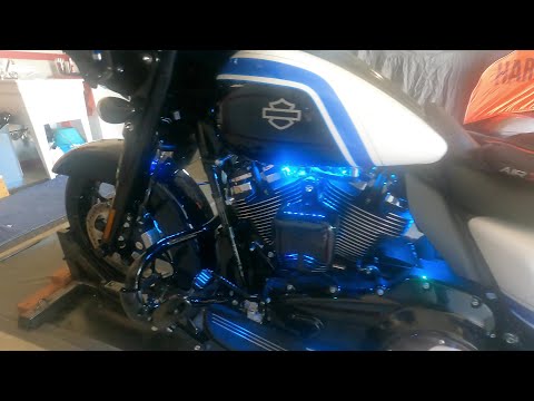 LEDGlow Under glow light install for your Harley - It's easy