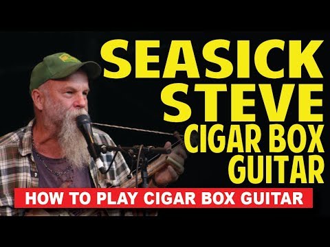 Seasick Steve 3-string secrets  - [Check info for updated Seasick lessons!!!]  cigar box guitar