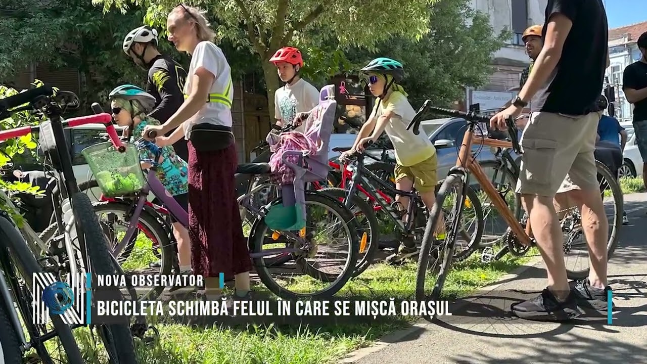 Bicicleta schimbă felul în care se mișcă orașul