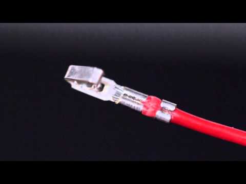 圧着。モレックスコネクター (Crimping: Molex Connectors)
