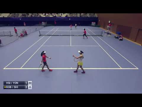 DQF Kyoto W60 - 小堀 桃子 [Kobori]/ 清水 綾乃 [Ayano] v Yu-Chieh Hsieh / 米原 実令 [Yonehara]