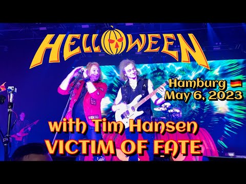 Helloween & Tim Hansen - Victim of Fate @Sporthalle, Hamburg, Germany 🇩🇪 May 6, 2023 LIVE HDR 4K