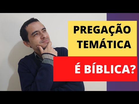 COMO FAZER UMA PREGAÇÃO TEMÁTICA E BÍBLICA | Professor Weshiley Martins