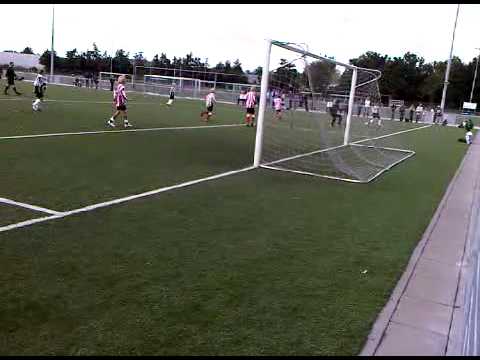 FC Medemblik D1 - Spartanen D1 Doelpunt Bram (28-08-2010)