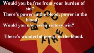 There is Power in the Blood Lyrics - Hallelujah Choruses (The Salvation Army Band)