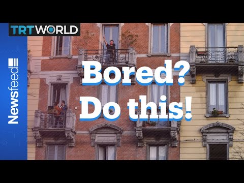 Are you bored at home under quarantine? Watch this!
