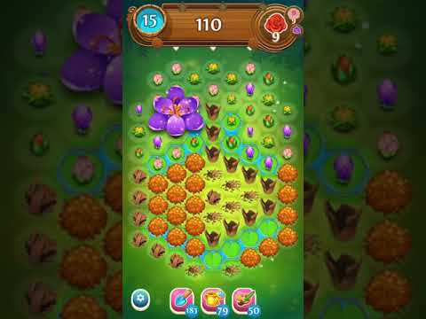 Blossom Blast Saga Level 2561 - NO BOOSTERS