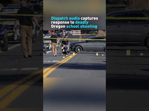 Dispatch audio captures response to deadly Oregon school shooting