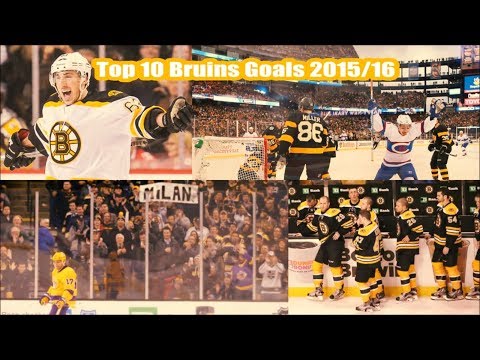 Bruins Top 10 Goals - 2015/16 Regular Season