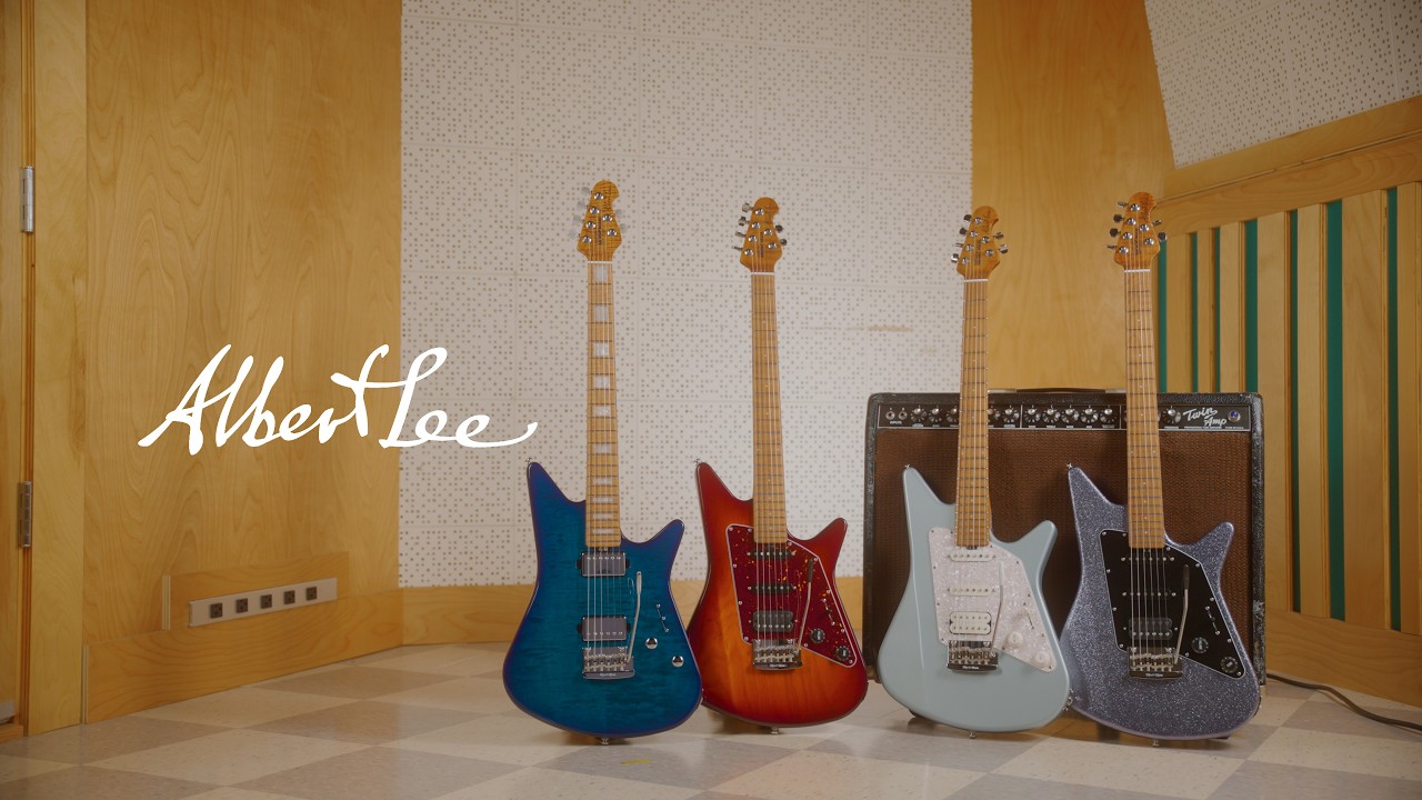 Ernie Ball Music Man: 2026 Albert Lee Collection - YouTube