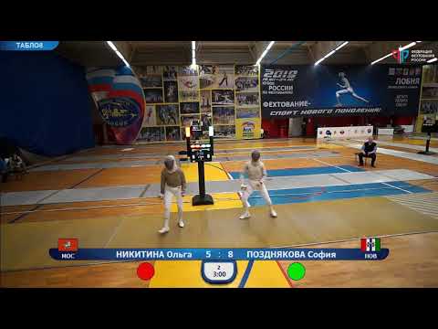 Кубок России 2019, СЖЛ Т8 Позднякова - Никитина